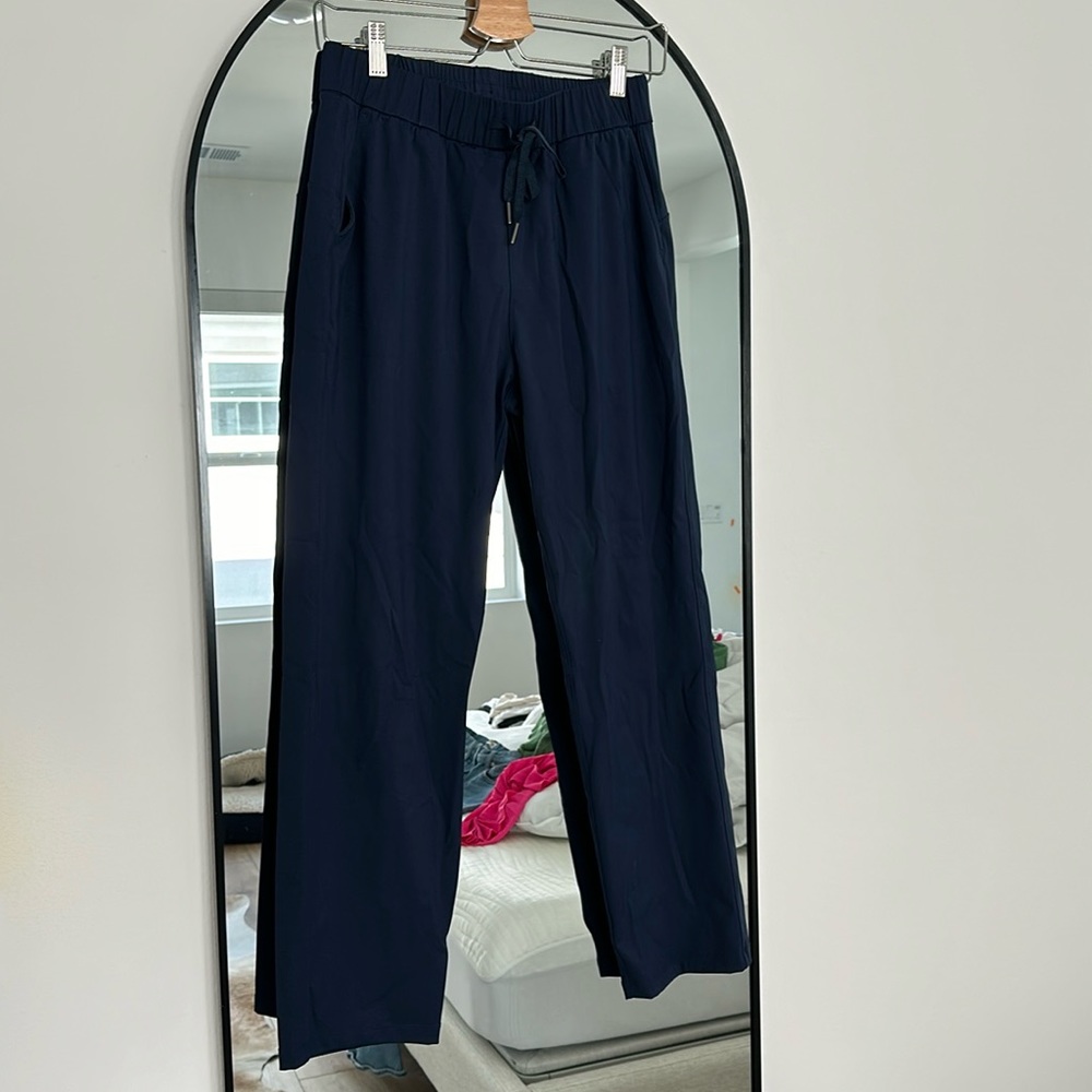 Straight leg athletic pants